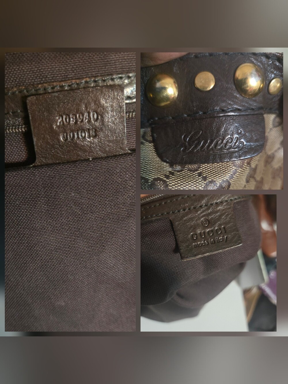 Gucci GG Crystal Babouska Tote - Picture 4 of 15